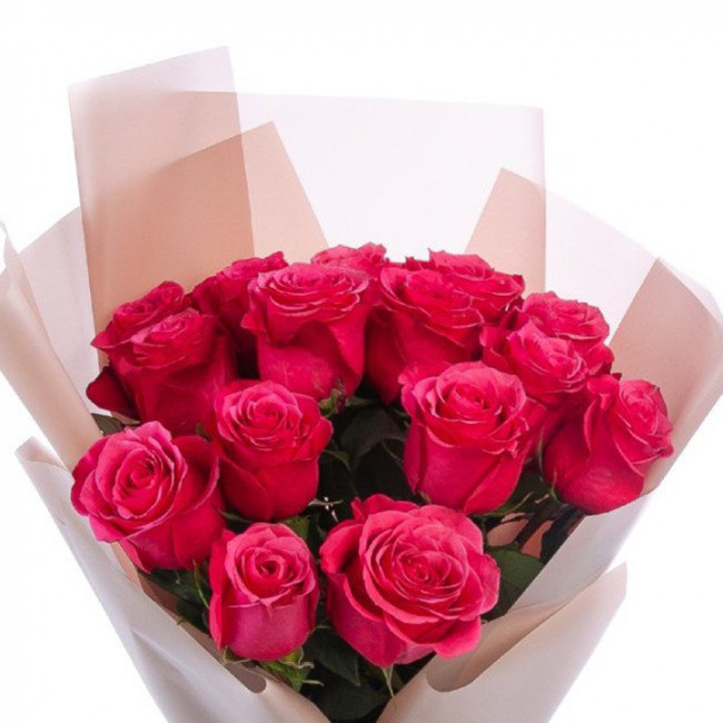 Букет цветов "Малиновый закат" Букет цветов "Малиновый закат"